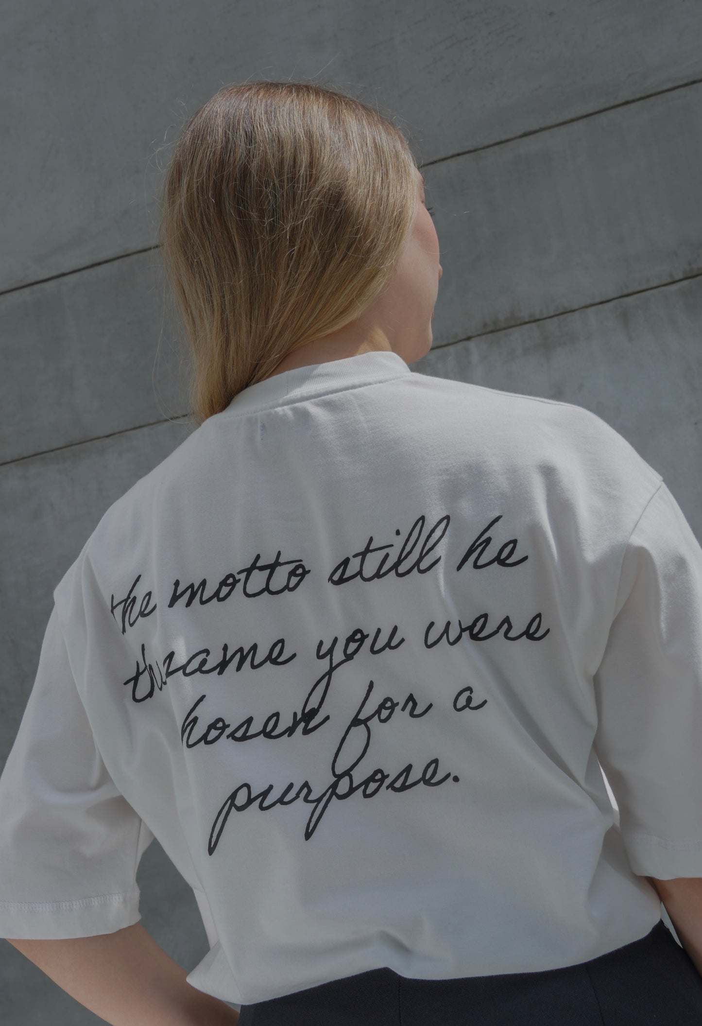 Camiseta “THE MOTTO”