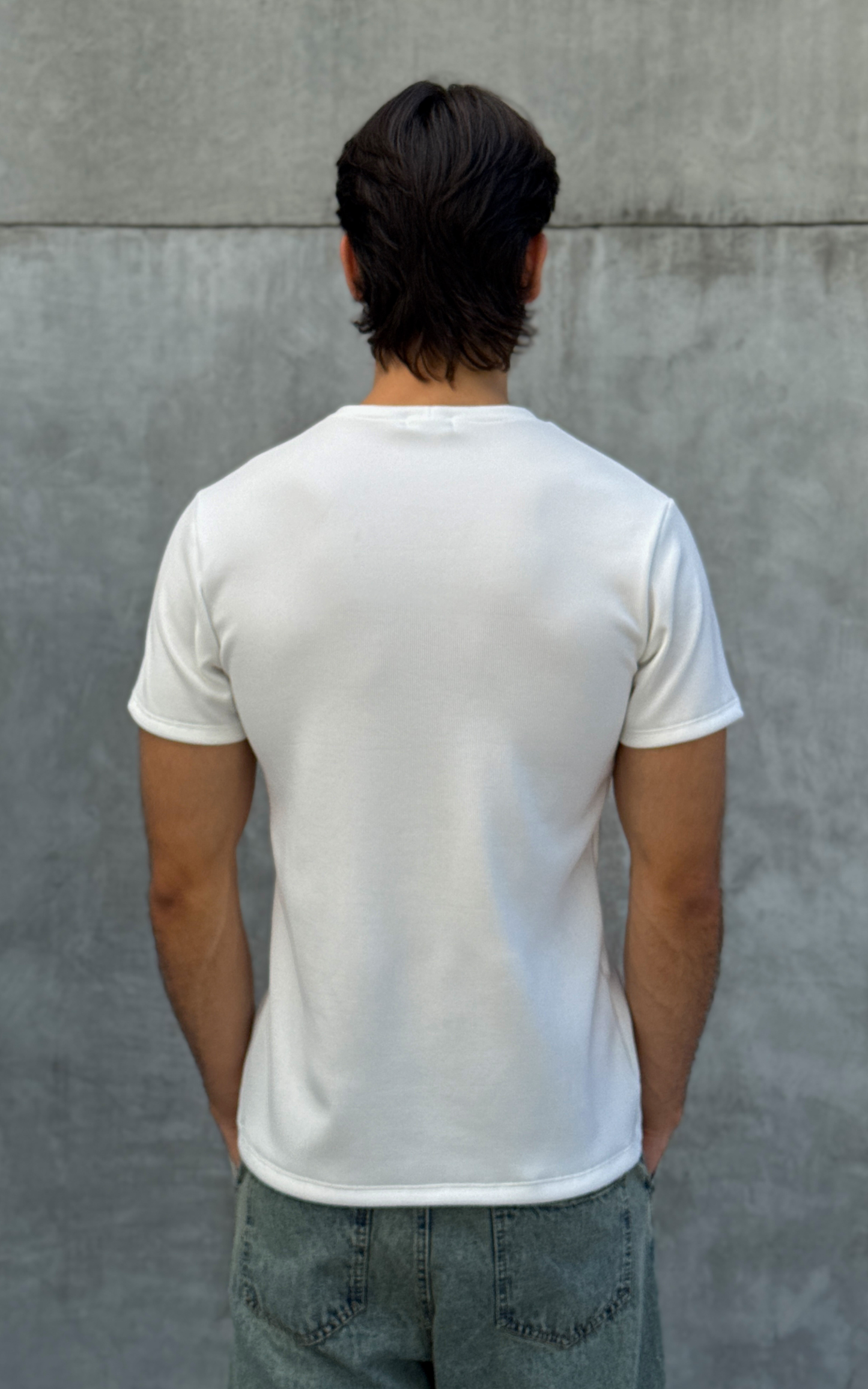 Camiseta Classic Blanca Slim Fit
