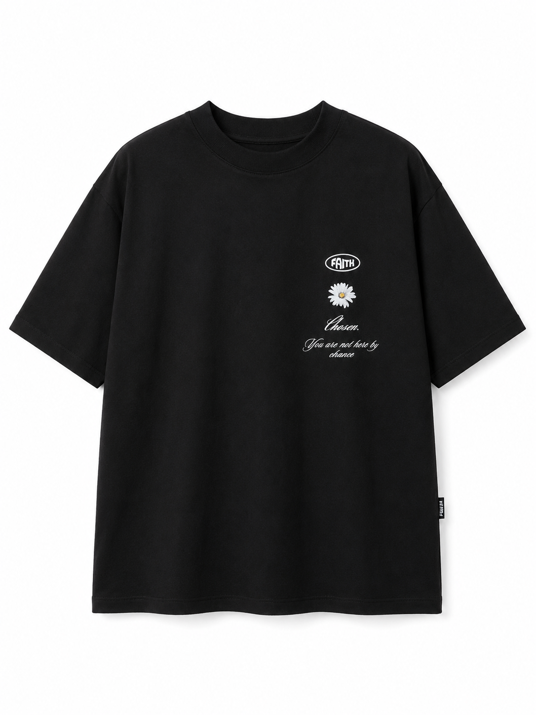 Camiseta Negra “FLOR”