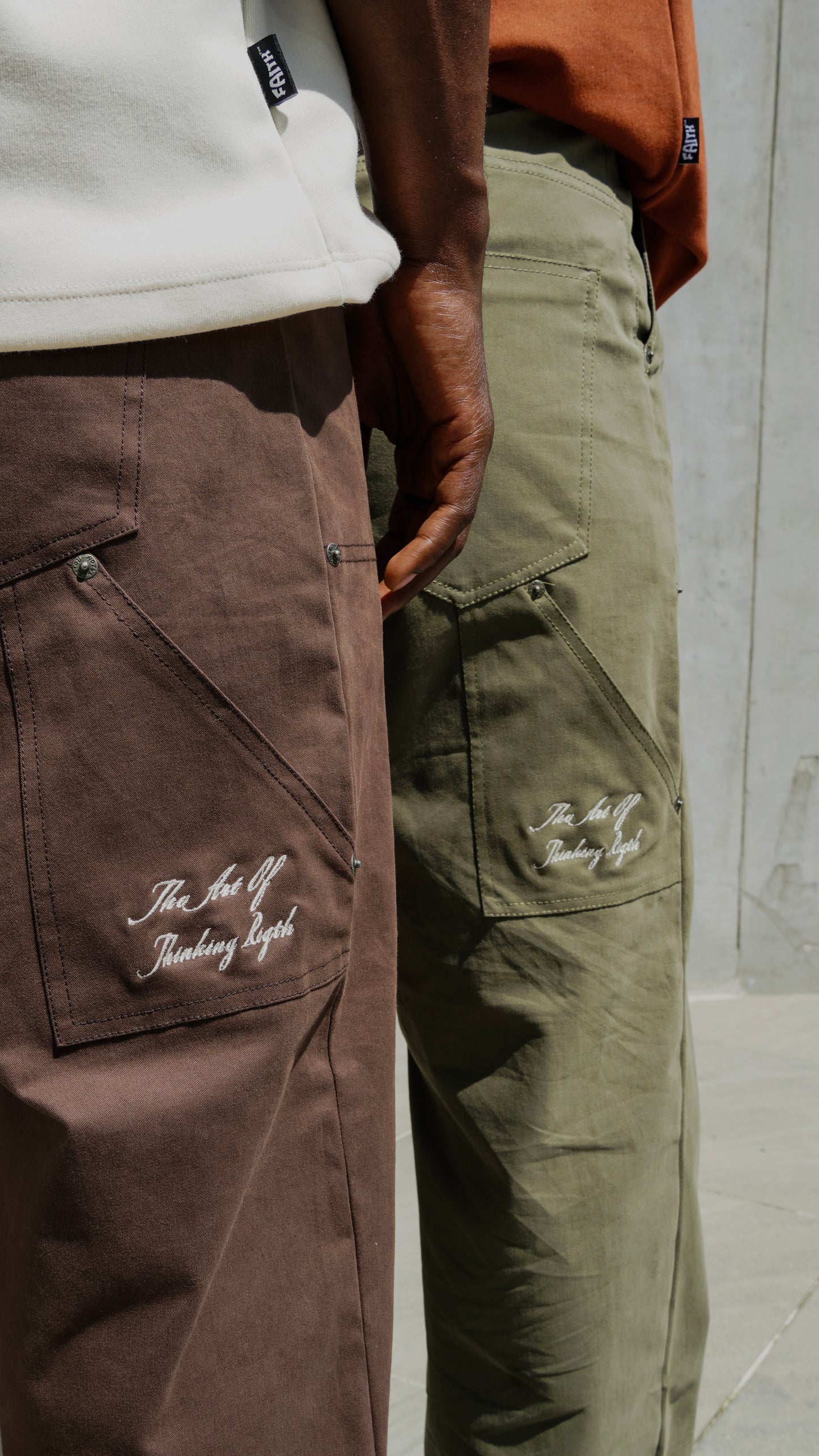 Pantalón Tipo Baggy (brown)