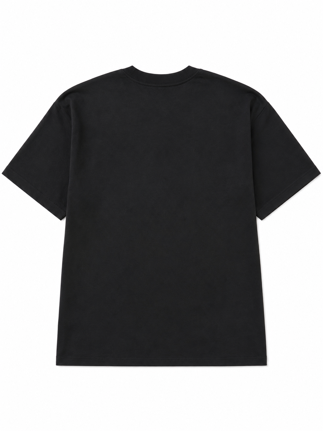 Camiseta Negra “FLOR EN LLAMAS"