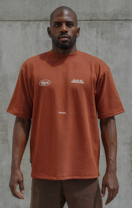 Camiseta Color Terracota (the art of thinking rigth)