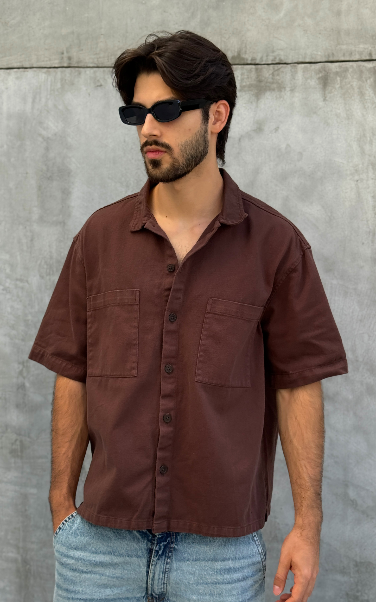 Camisa "Brown”