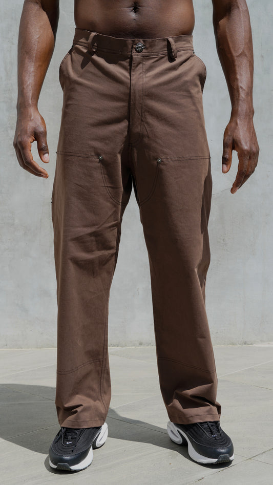 Pantalón Tipo Baggy (brown)