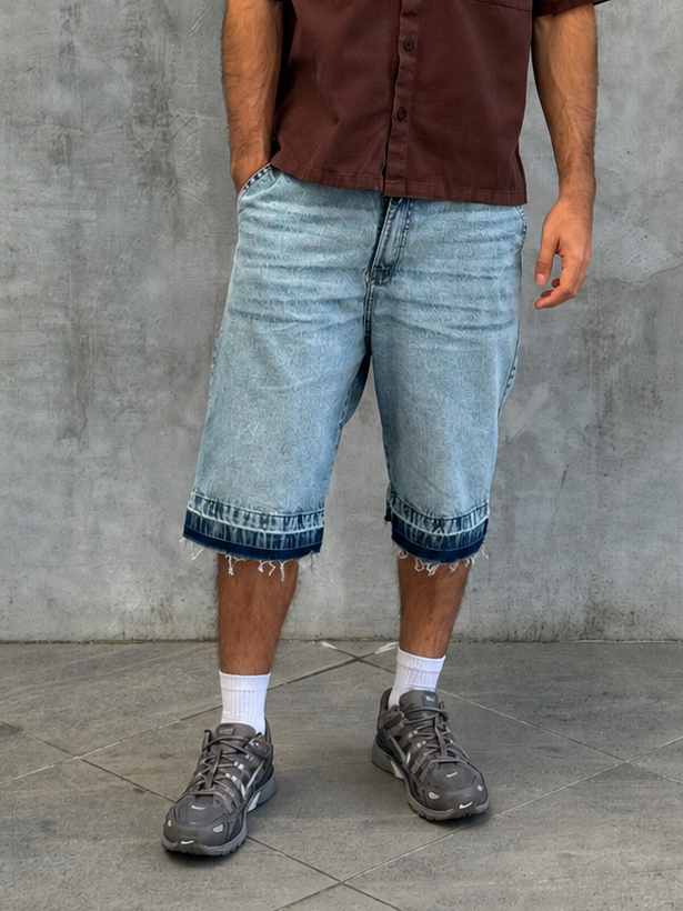 Jorts Blue