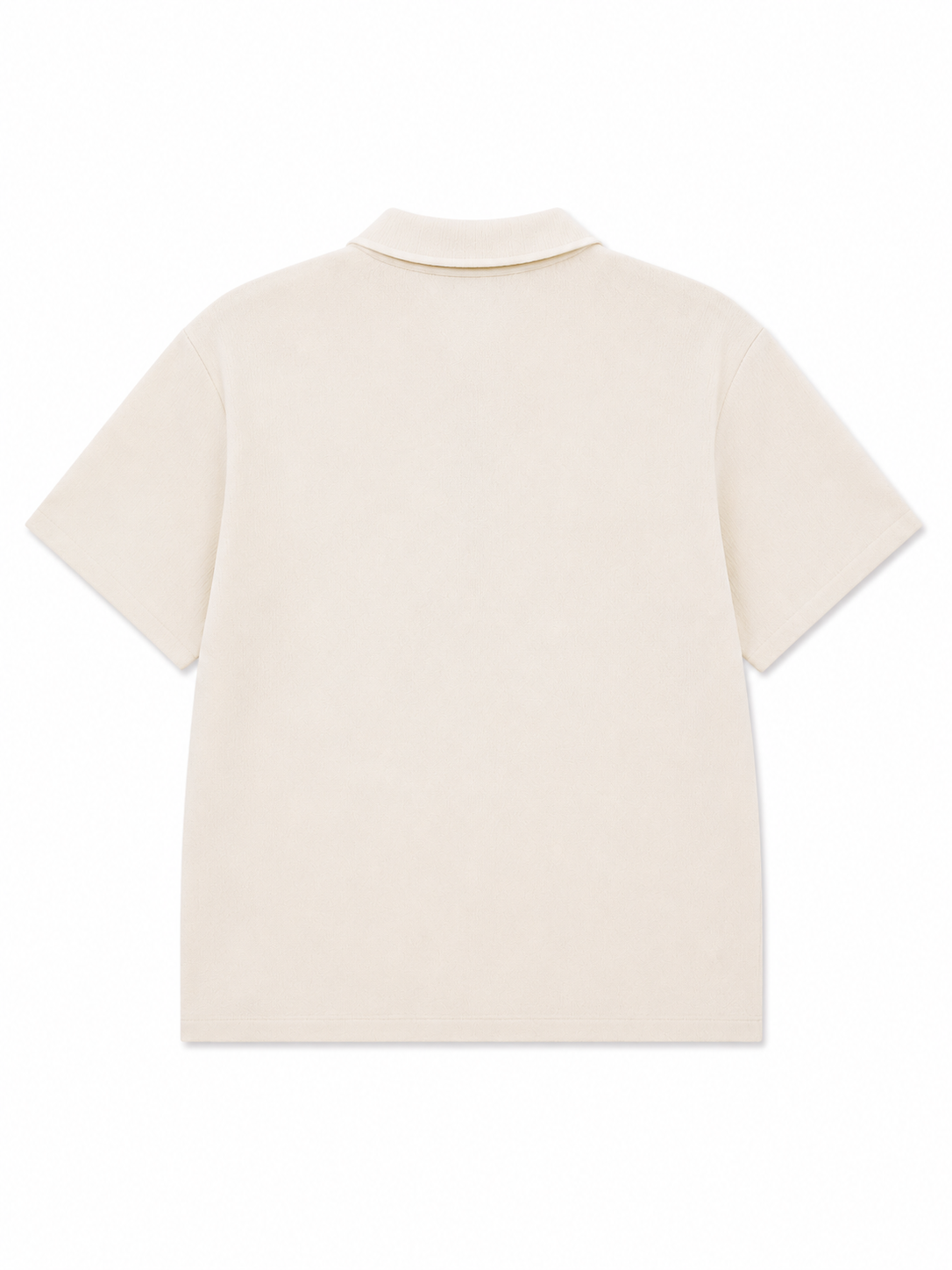 Camisa Con Cierre (Cream)