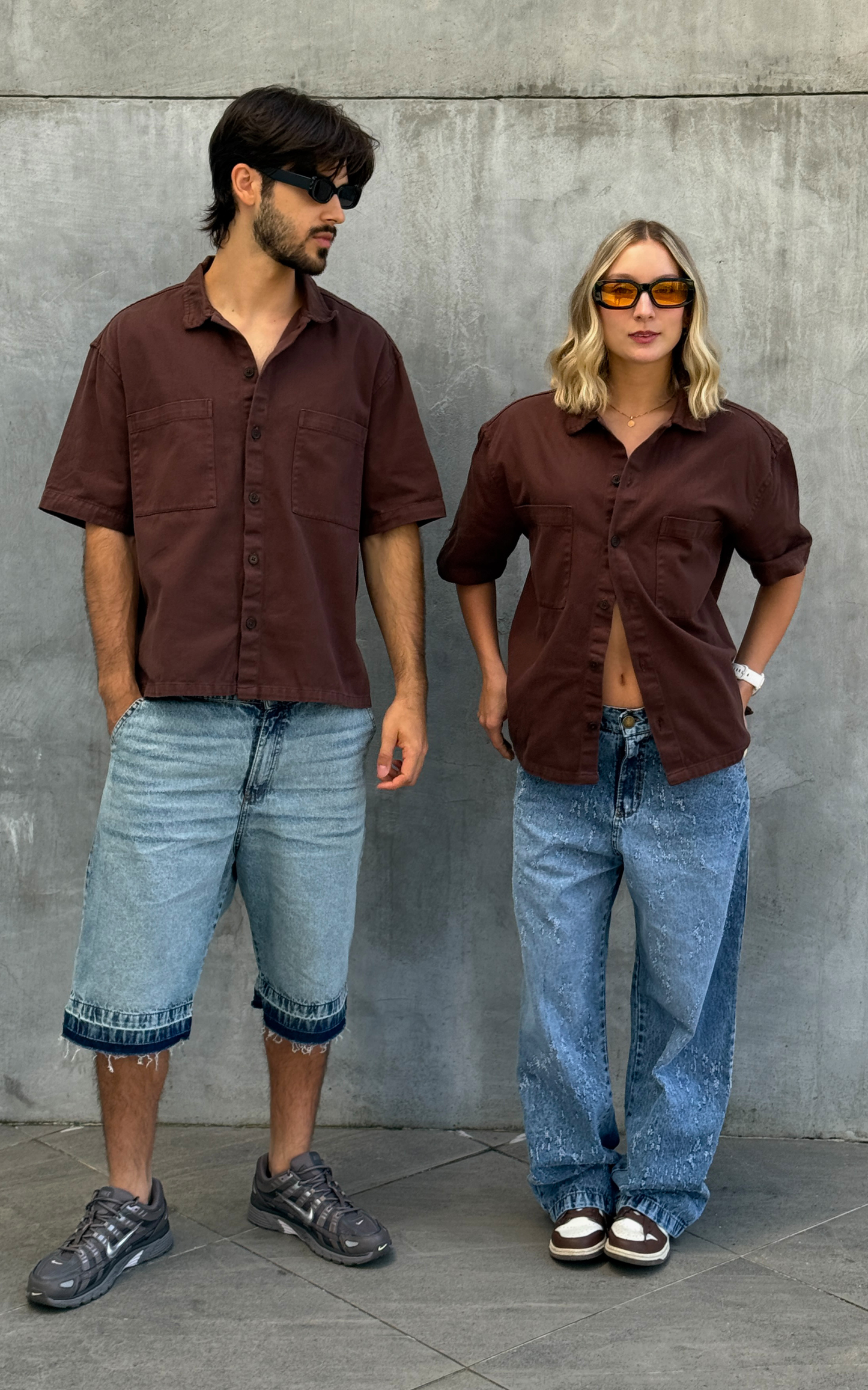 Camisa "Brown”
