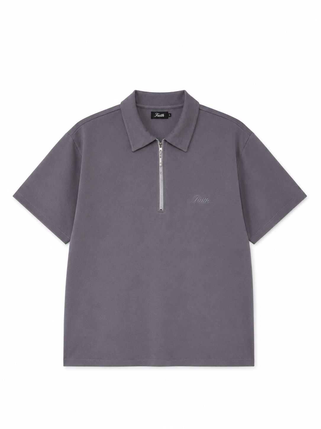Camisa Con Cierre (Gray)