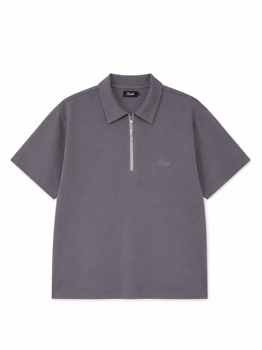 Camisa Con Cierre (Gray)