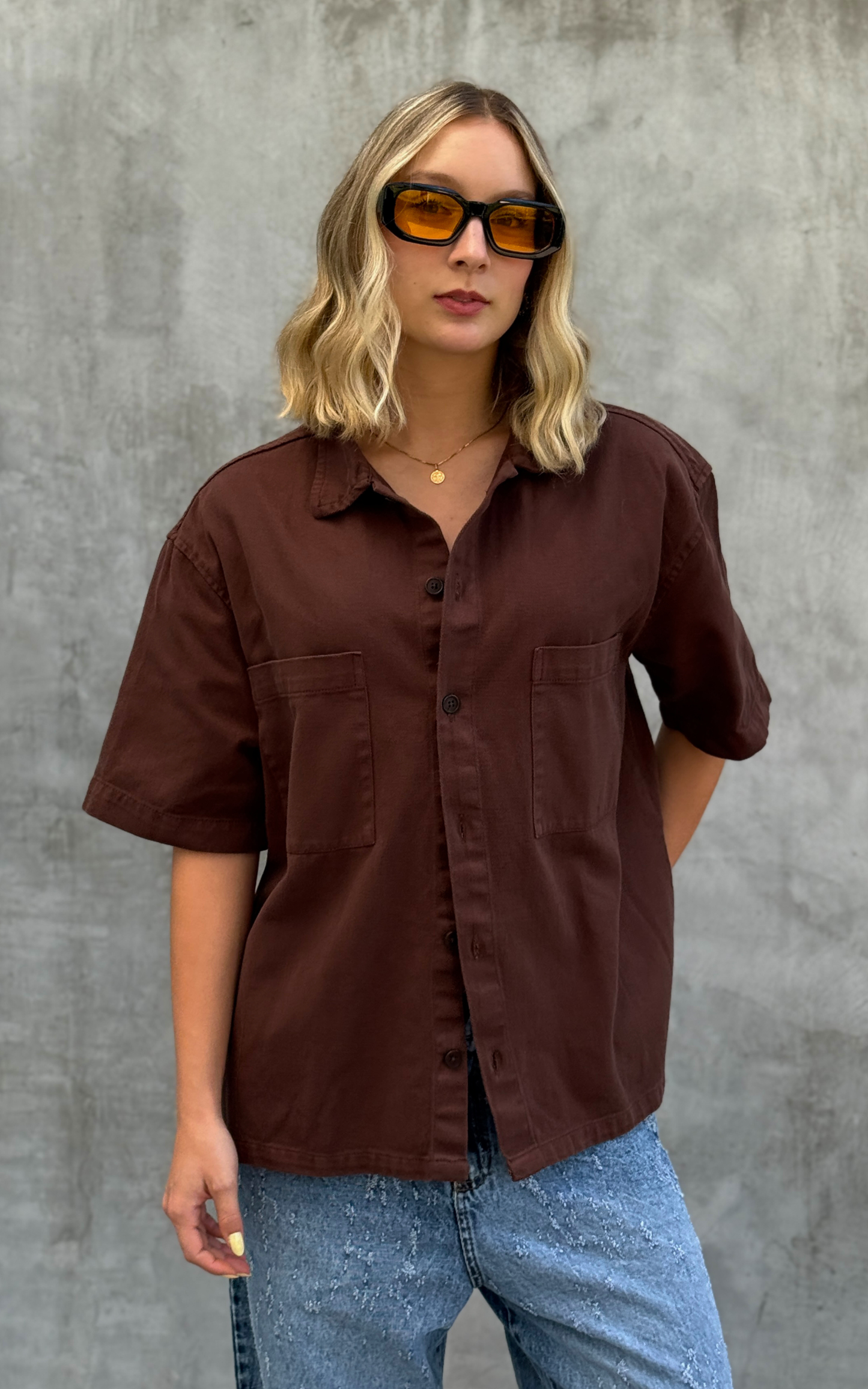 Camisa "Brown”
