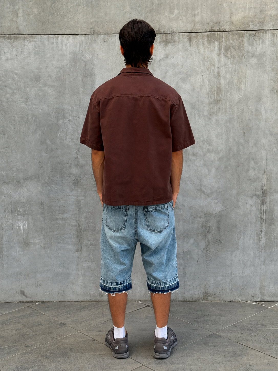 Jorts Blue