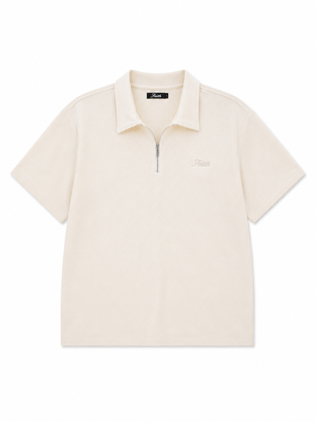 Camisa Con Cierre (Cream)