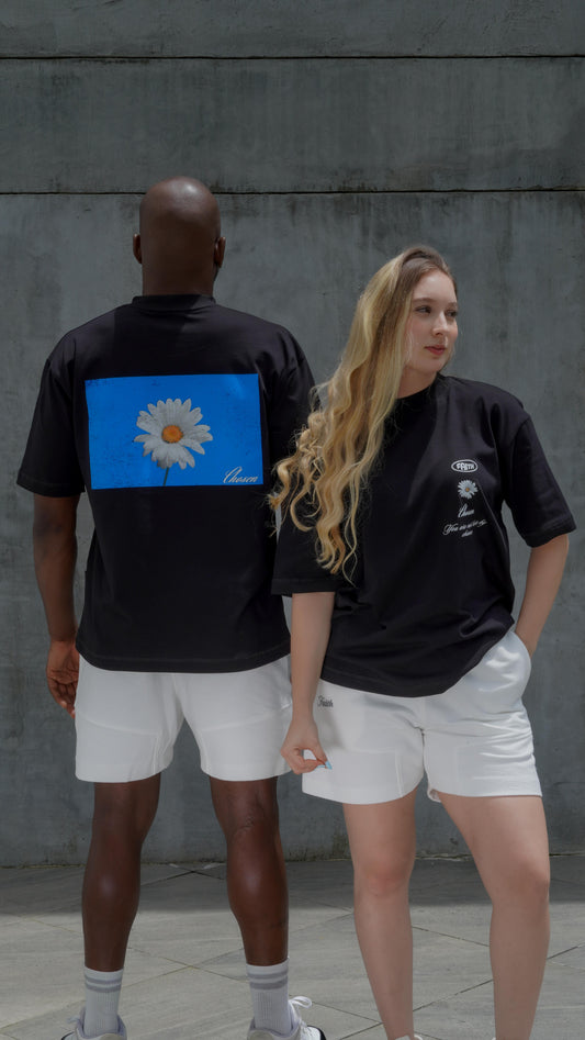 Camiseta Negra “FLOR”