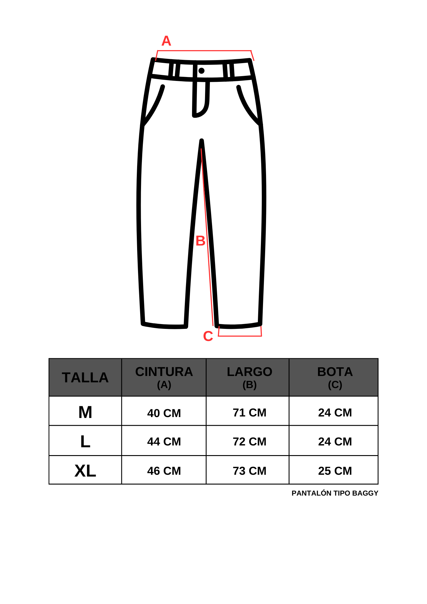 Pantalón Tipo Baggy (brown)